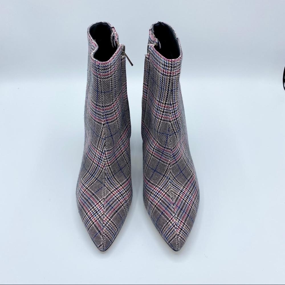 Sam Edelman Hilty 2 Plaid Ankle Boot Size 6 - Picture 7 of 14